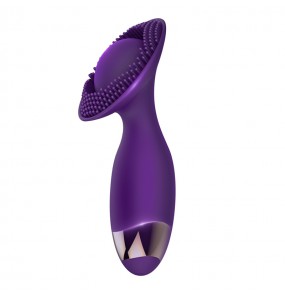 TAIWAN OMYSKY Licking Vibrator Toy Clit Stimulator (Chargeable - Purple)